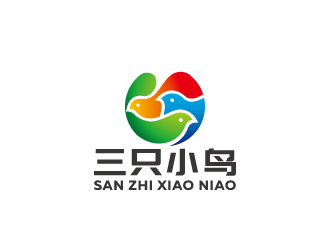 周金進的三只小鳥logo設(shè)計