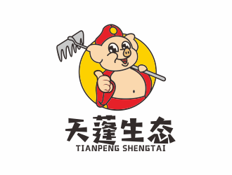 何嘉健的天蓬生態(tài)logo設(shè)計