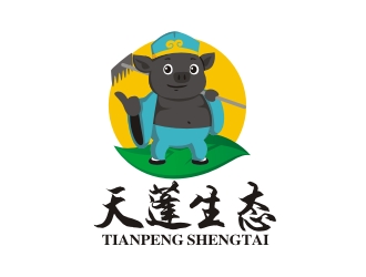 曾翼的天蓬生態(tài)logo設(shè)計