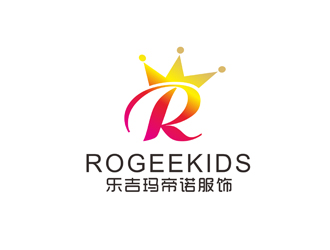 陳今朝的四川樂(lè)吉瑪?shù)壑Z服飾有限公司/ROGEEKIDSlogo設(shè)計(jì)