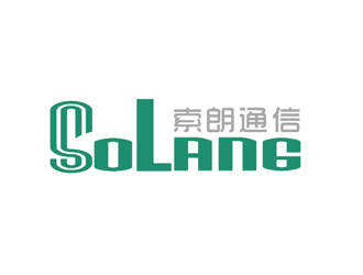 盛銘的天津索朗通信技術有限公司logo設計