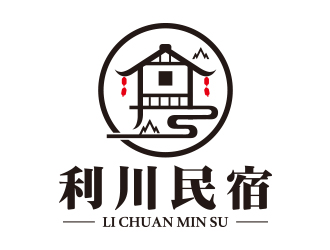 向正軍的利川民宿LOGOlogo設(shè)計(jì)