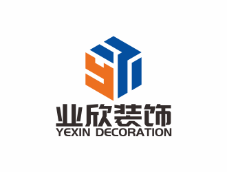 何嘉健的東莞市業(yè)欣裝飾工程有限公司logo設(shè)計(jì)