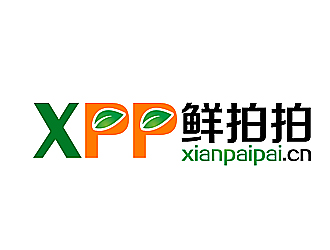 秦曉東的鮮拍拍生鮮網購平臺標志logo設計