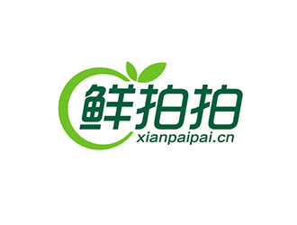 吳曉偉的鮮拍拍生鮮網購平臺標志logo設計