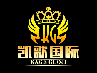 向正軍的凱歌國(guó)際logo設(shè)計(jì)