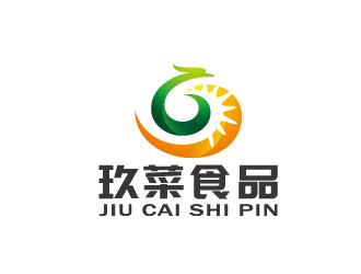 周金進(jìn)的上海玖菜食品有限公司logo設(shè)計