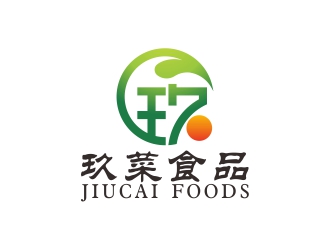 劉小勇的上海玖菜食品有限公司logo設(shè)計