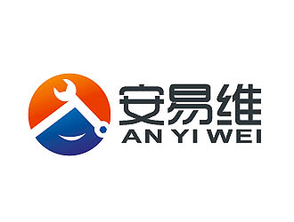 盛銘的安易維logo設計