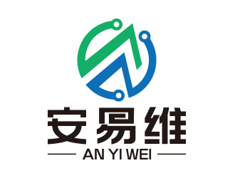 向正軍的安易維logo設計