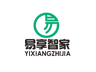 秦曉東的易享智家logo設(shè)計(jì)