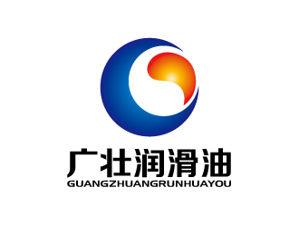 張俊的潤滑油綠色負空間logo圖標logo設(shè)計