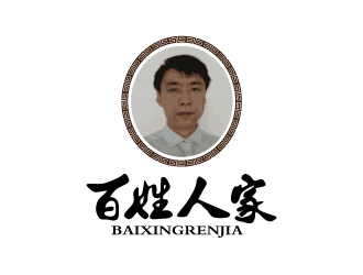 張俊的百姓人家特色水餃人物Logo設計logo設計