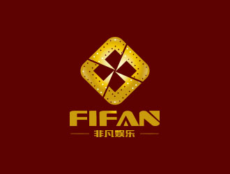 朱紅娟的FIFAN/非凡娛樂logo設計