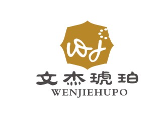 楊占斌的文杰琥珀logo設(shè)計(jì)