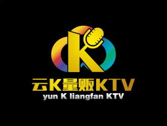 張俊的云K量販KTVlogo設計