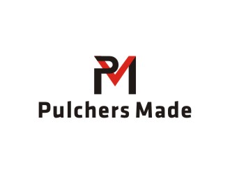 曾翼的Pulchers Made英文線條日用品品牌logologo設(shè)計(jì)