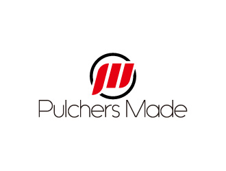 周金進(jìn)的Pulchers Made英文線條日用品品牌logologo設(shè)計