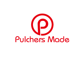 曾萬勇的Pulchers Made英文線條日用品品牌logologo設(shè)計