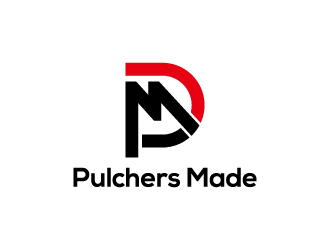 楊勇的Pulchers Made英文線條日用品品牌logologo設(shè)計(jì)