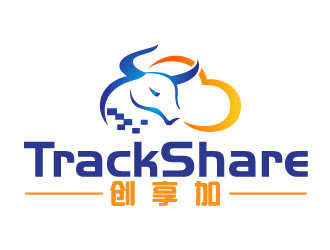 曉熹的TrackShare創(chuàng)享加車載定位產(chǎn)品商標(biāo)logo設(shè)計(jì)