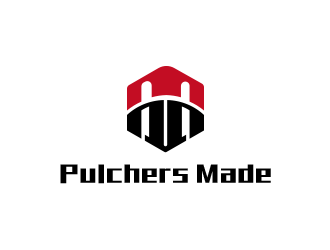 劉歡的Pulchers Made英文線條日用品品牌logologo設(shè)計(jì)