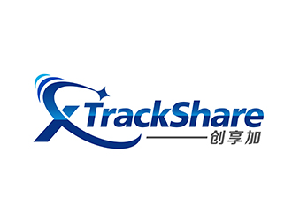 潘樂的TrackShare創(chuàng)享加車載定位產(chǎn)品商標(biāo)logo設(shè)計(jì)