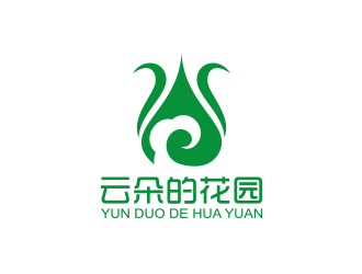 黃安悅的云朵的花園logo設計