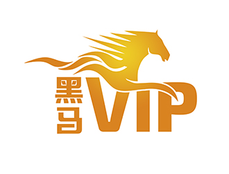 潘樂的黑馬vip或者黑馬健身logo設計