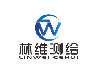 湯儒娟的林維測繪logo設計