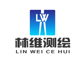 朱兵的林維測繪logo設計