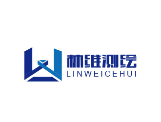 朱紅娟的林維測繪logo設計