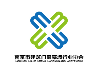 張俊的南京市建筑門窗幕墻行業(yè)協(xié)會(huì)logo設(shè)計(jì)