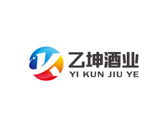 周金進(jìn)的乙坤酒業(yè)紅酒葡萄酒logo設(shè)計(jì)