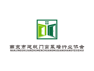 王仁寧的南京市建筑門窗幕墻行業(yè)協(xié)會(huì)logo設(shè)計(jì)