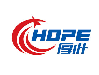 趙鵬的厚樸金融團隊印章單色標識logologo設計