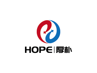 王濤的厚樸金融團隊印章單色標識logologo設計