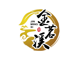 張俊的茶葉商標(biāo)設(shè)計(jì)山水元素logo設(shè)計(jì)