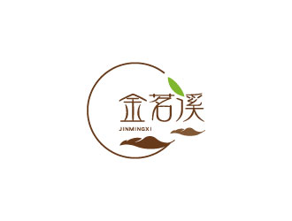 張曉明的茶葉商標設(shè)計山水元素logo設(shè)計