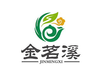 潘樂的茶葉商標(biāo)設(shè)計(jì)山水元素logo設(shè)計(jì)