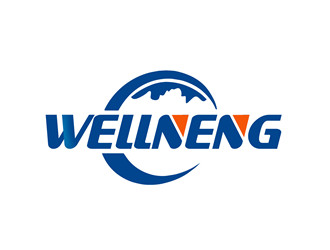 朱兵的WELLNENG進出口公司英文字體logo設(shè)計logo設(shè)計