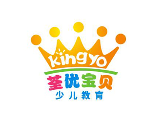 盛銘的卡通字母logo設計 - 泉州市荃優(yōu)寶貝教育咨詢有限公司logo設計