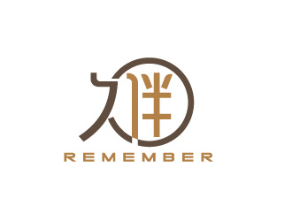 周金進(jìn)的中文線條型－久伴雜貨鋪logologo設(shè)計(jì)