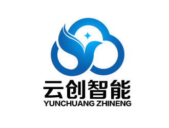 余亮亮的云創(chuàng)智能云朵logologo設(shè)計(jì)