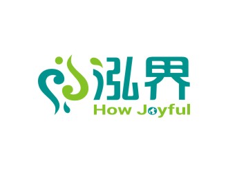 泓界健康logo設計