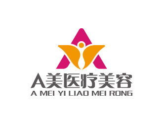 周金進(jìn)的香港A美醫(yī)療美容集團(tuán)有限公司logo設(shè)計(jì)