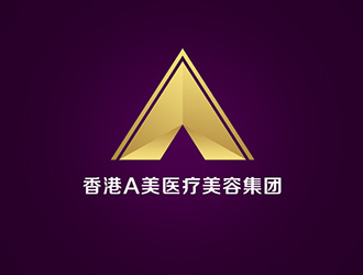 吳曉偉的香港A美醫(yī)療美容集團(tuán)有限公司logo設(shè)計(jì)