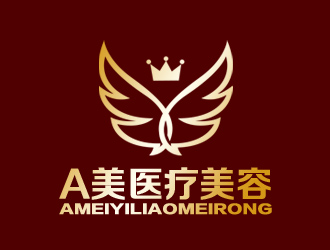 余亮亮的香港A美醫(yī)療美容集團有限公司logo設(shè)計