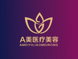 朱紅娟的香港A美醫(yī)療美容集團有限公司logo設(shè)計