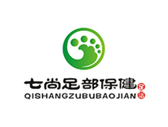 金培苗的上海七尚足部保健有限公司logo設(shè)計(jì)